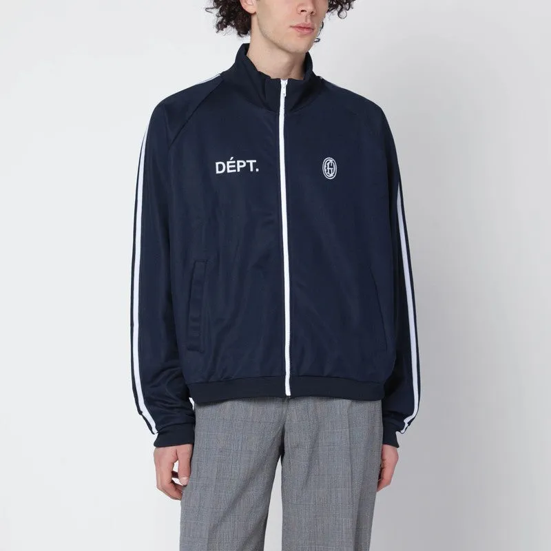 Navy Cotton Zip Hoodie sold by Wanan Luxury