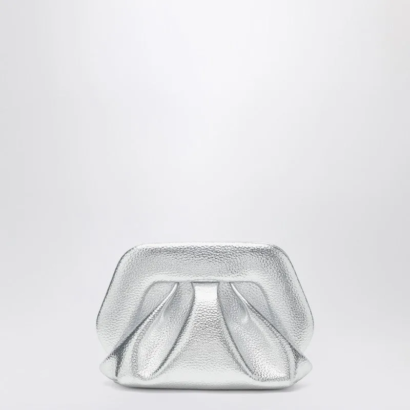 Tia Clutch In Silver made by Wanan Luxury