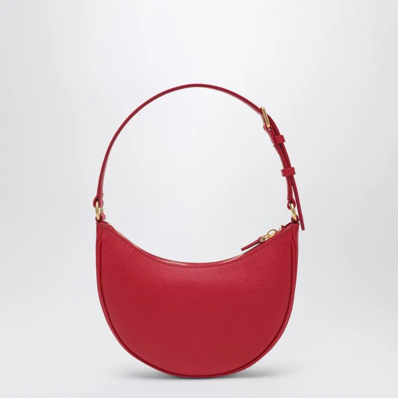 Red Leather Vlogo Signature Mini Hobo Bag sold by Wanan Luxury product image thumbnail 2
