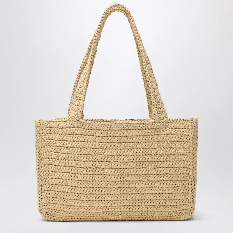 Viva Superstar Crochet Medium Natural/Black Bag sold by Wanan Luxury product image thumbnail 2
