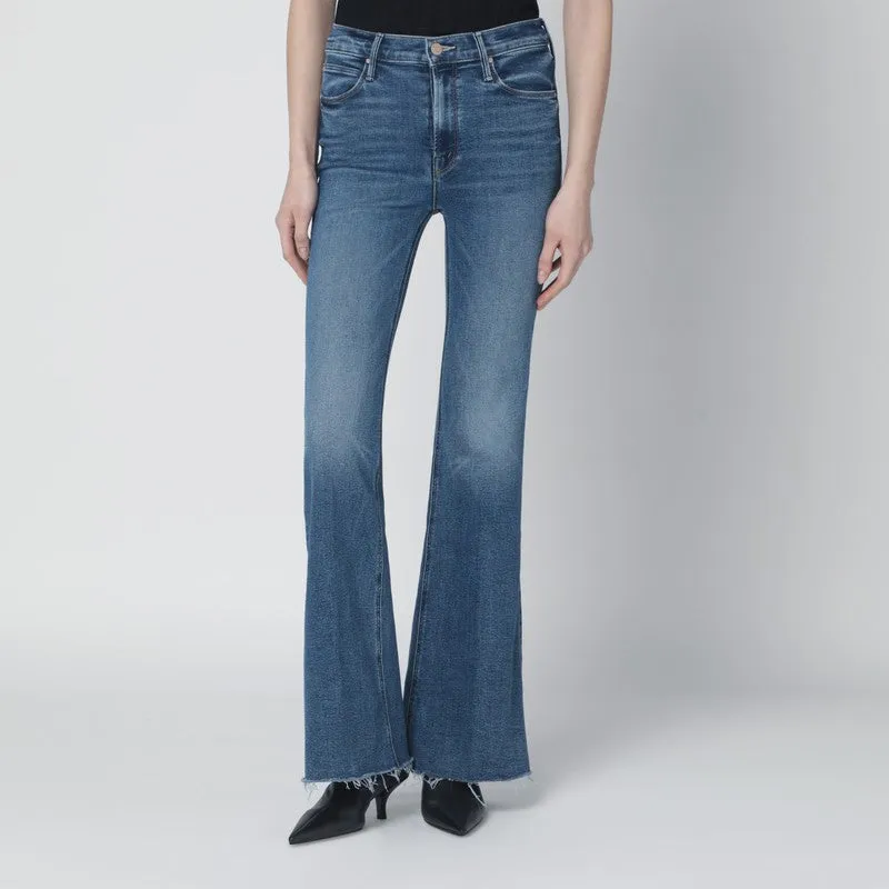 Doozy Sneak Fray Flared Jeans sold by Wanan Luxury