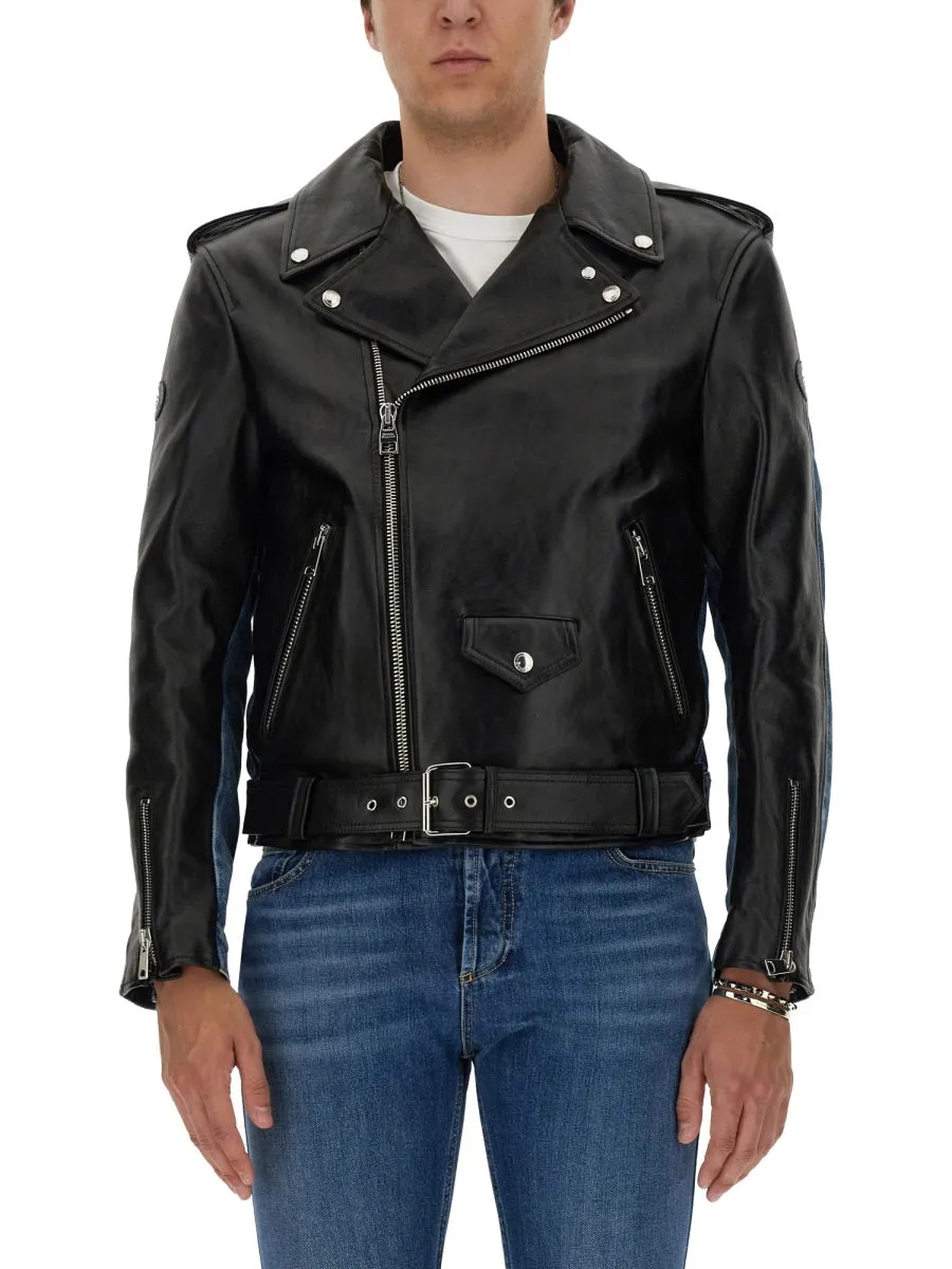 Combo Biker Jacket sold by Wanan Luxury