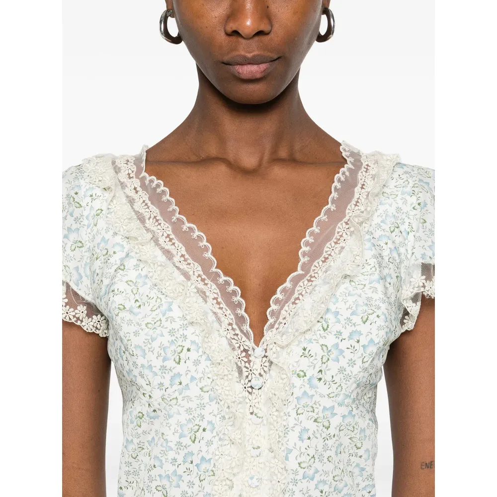 Dresses White, Blue sold by Wanan Luxury product image thumbnail 3