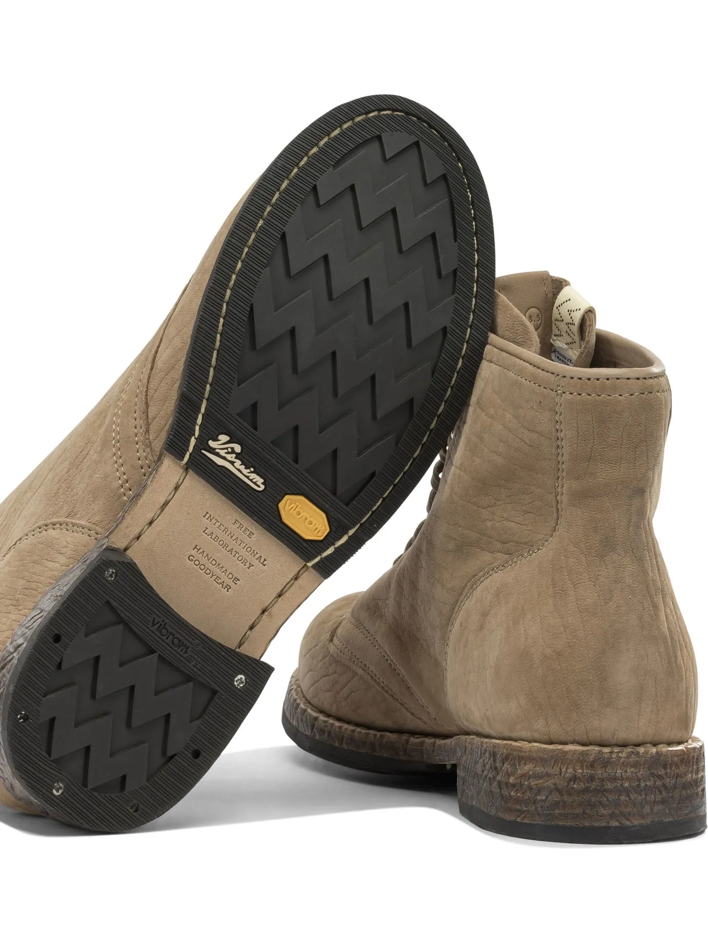 Brigadier Mid Folk Boots And Ankle Boots Beige sold by Wanan Luxury product image thumbnail 5