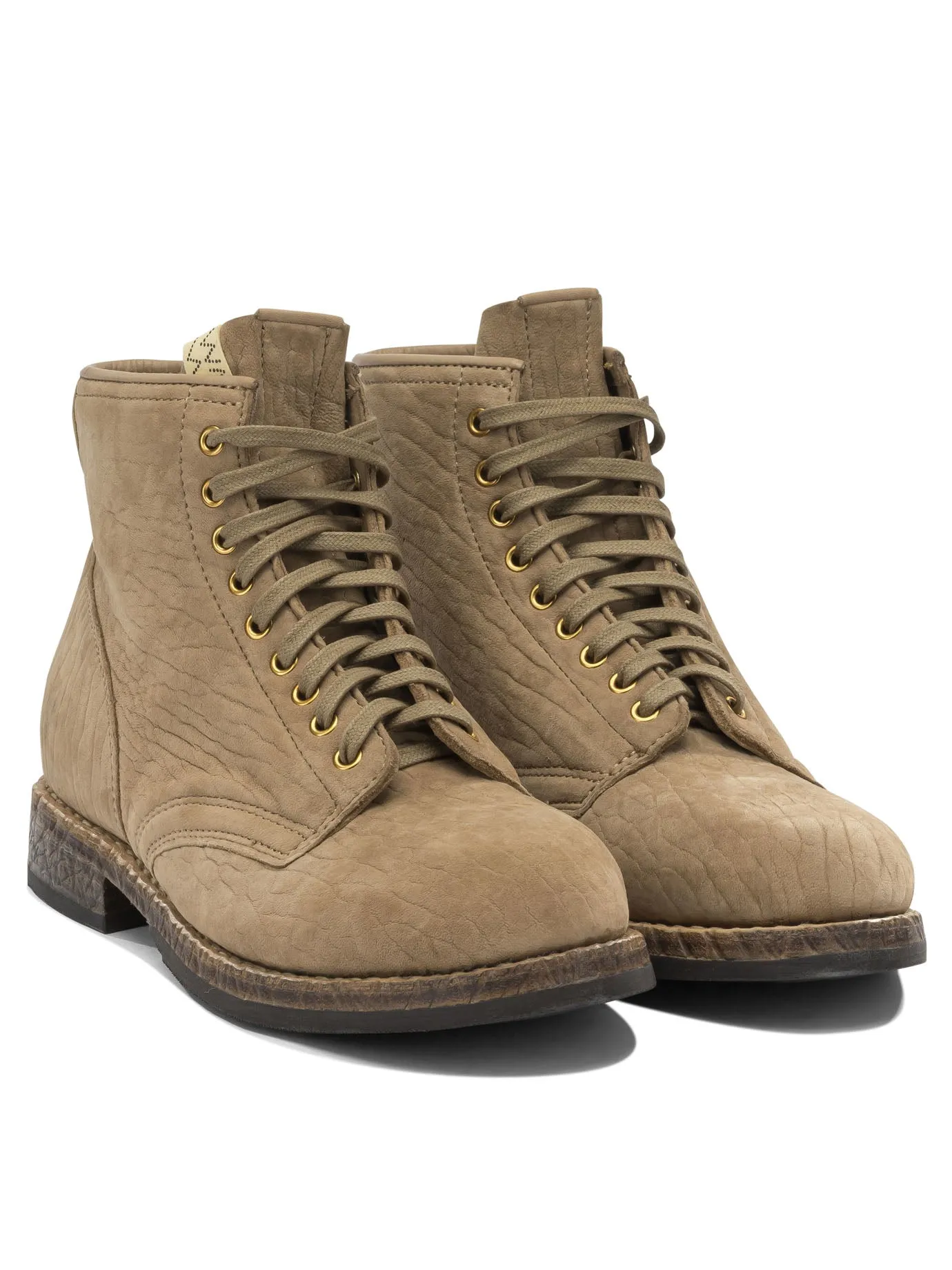 Brigadier Mid Folk Boots And Ankle Boots Beige sold by Wanan Luxury product image thumbnail 2