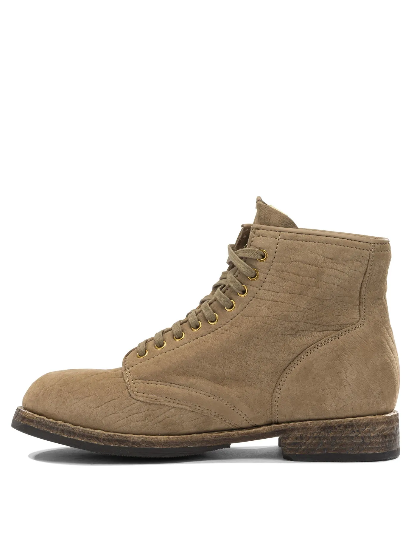 Brigadier Mid Folk Boots And Ankle Boots Beige sold by Wanan Luxury product image thumbnail 3