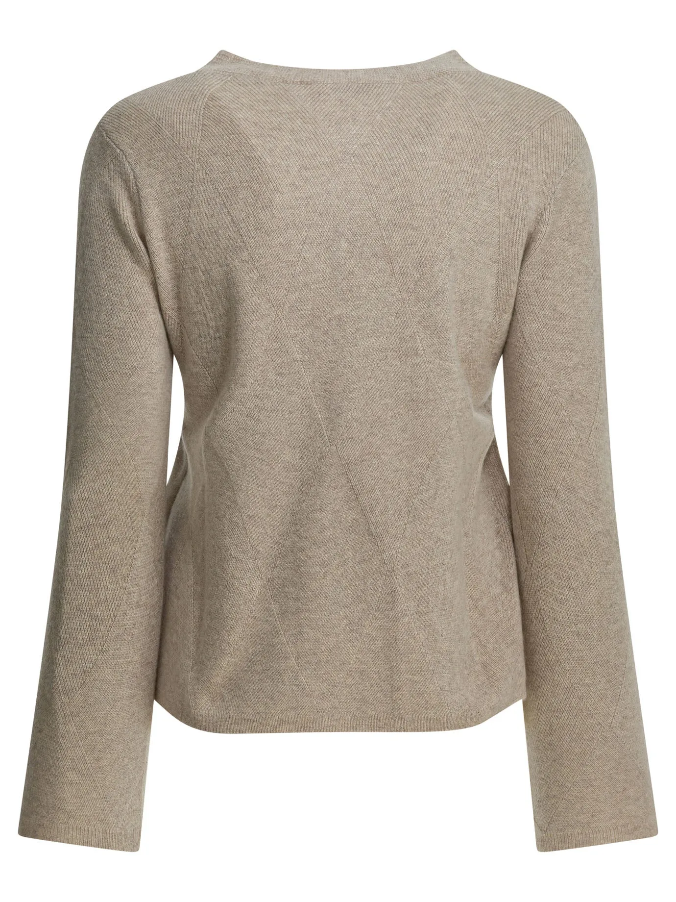Cashmere Crewneck Sweater Knitwear Beige sold by Wanan Luxury product image thumbnail 2