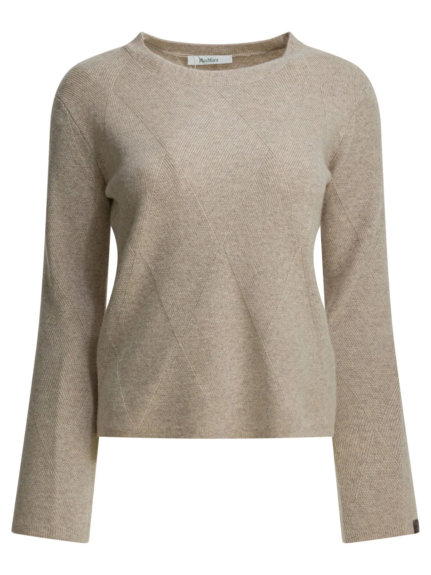 Cashmere Crewneck Sweater Knitwear Beige sold by Wanan Luxury