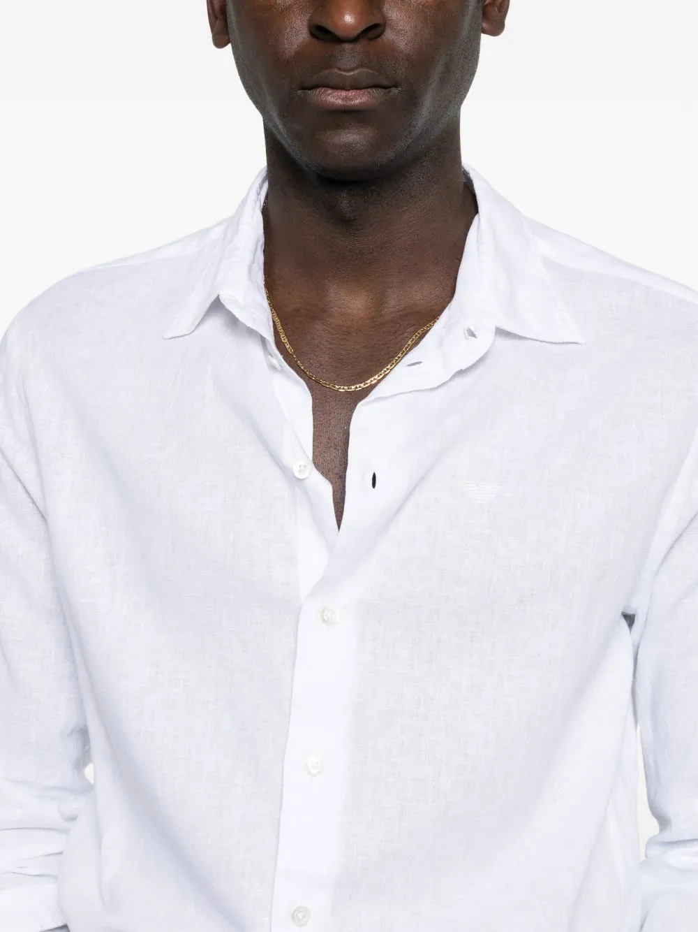Linen Blend Shirt sold by Wanan Luxury product image thumbnail 2