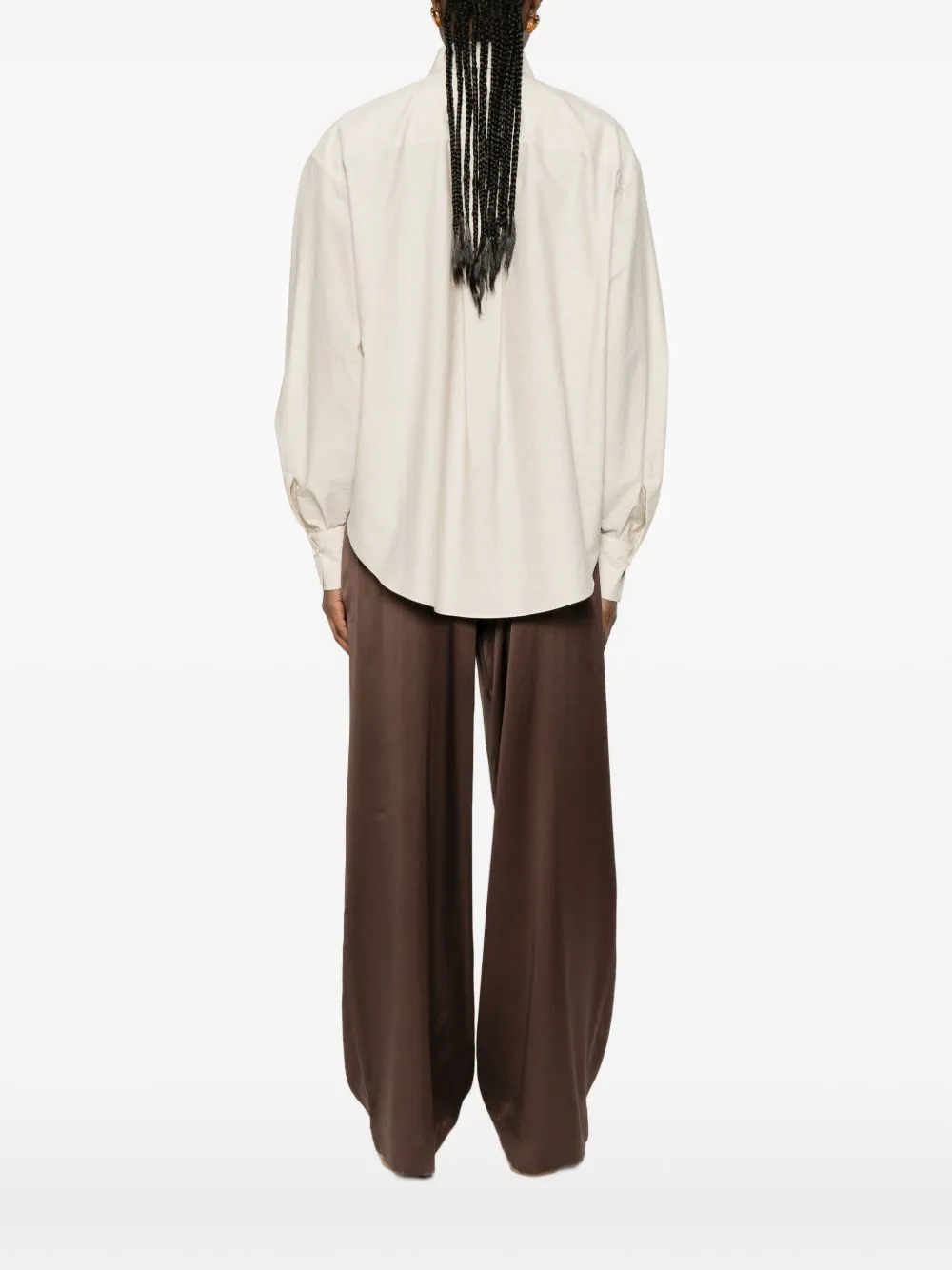 Embroidered Cotton Shirt sold by Wanan Luxury product image thumbnail 3