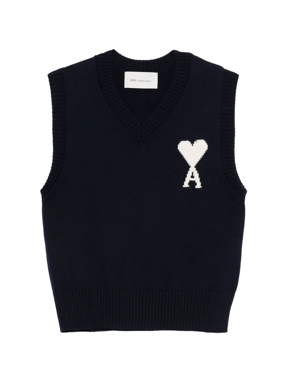 Ami De Coeur Wool Vest sold by Wanan Luxury