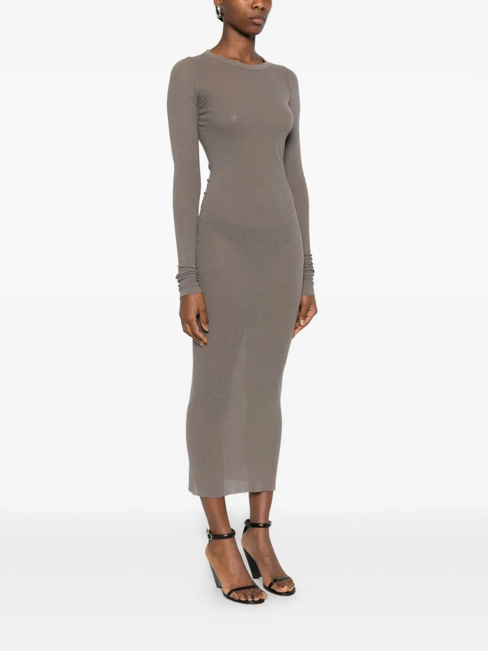 Ribbed Midi Dress sold by Wanan Luxury product image thumbnail 5
