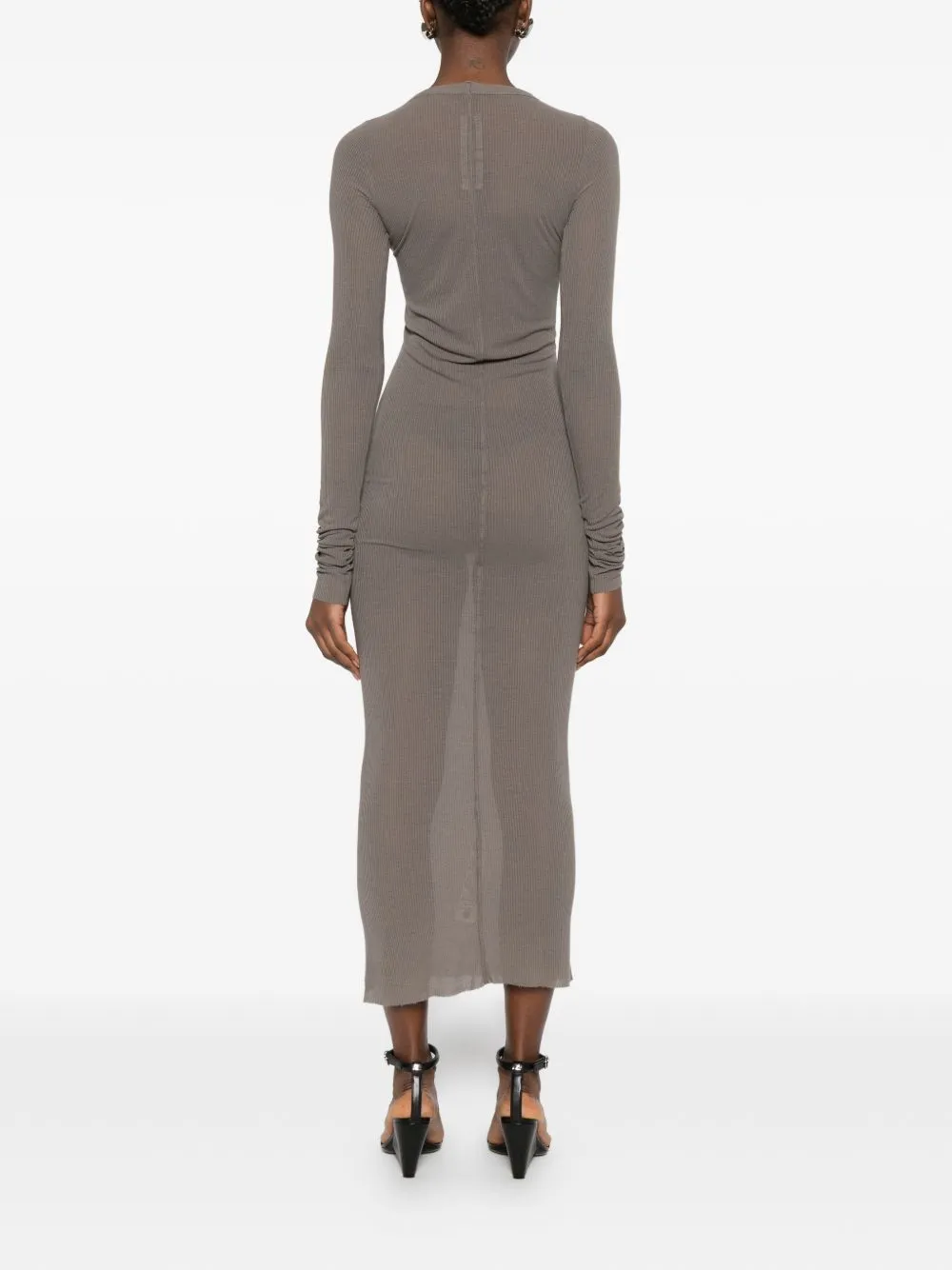 Ribbed Midi Dress sold by Wanan Luxury product image thumbnail 3