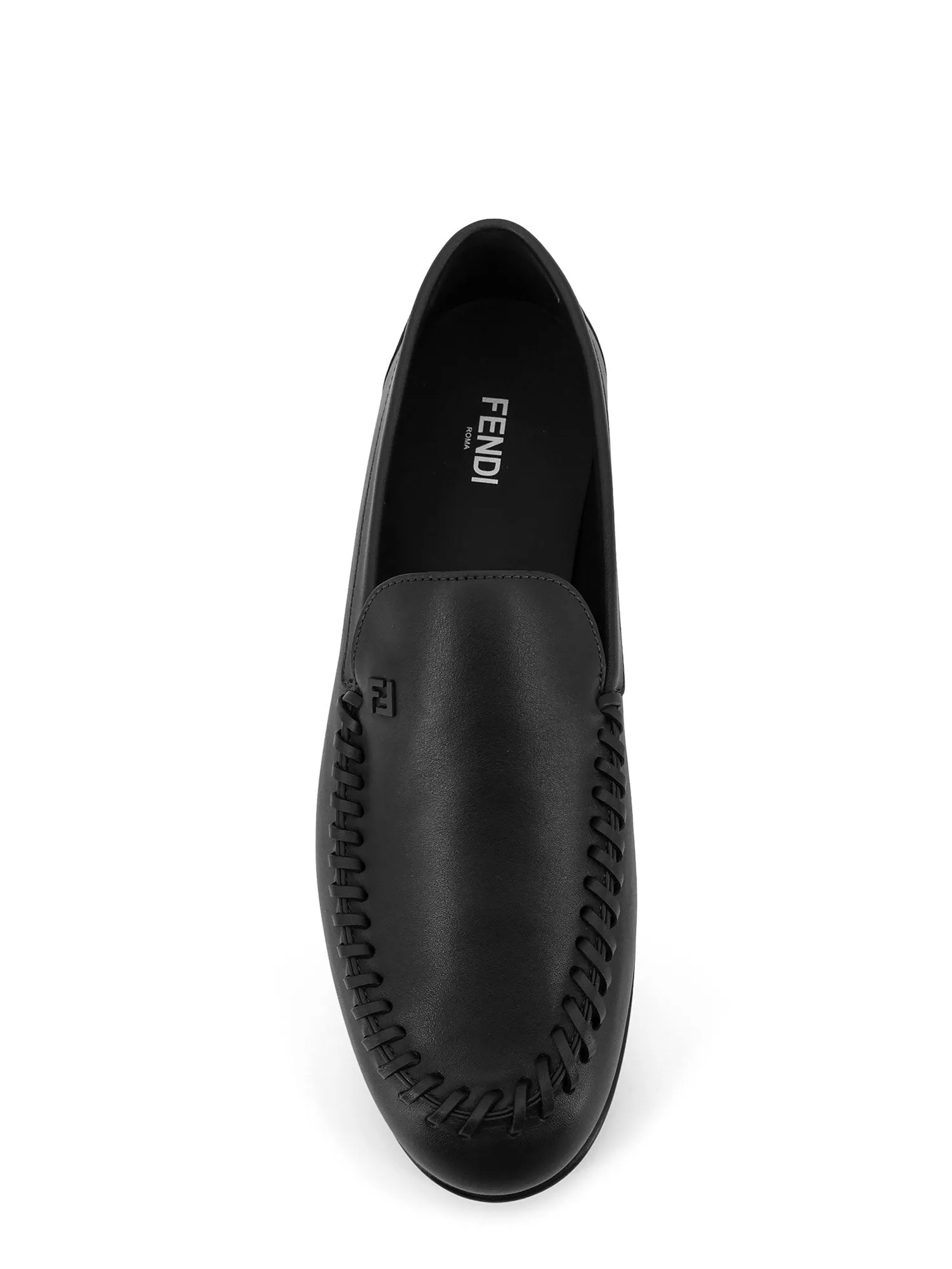 Leather Loafers With Metal Ff Logo sold by Wanan Luxury product image thumbnail 5