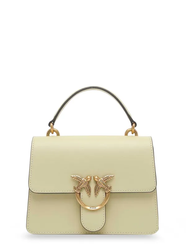 Love One Leather Crossbody Bag made by Pinko