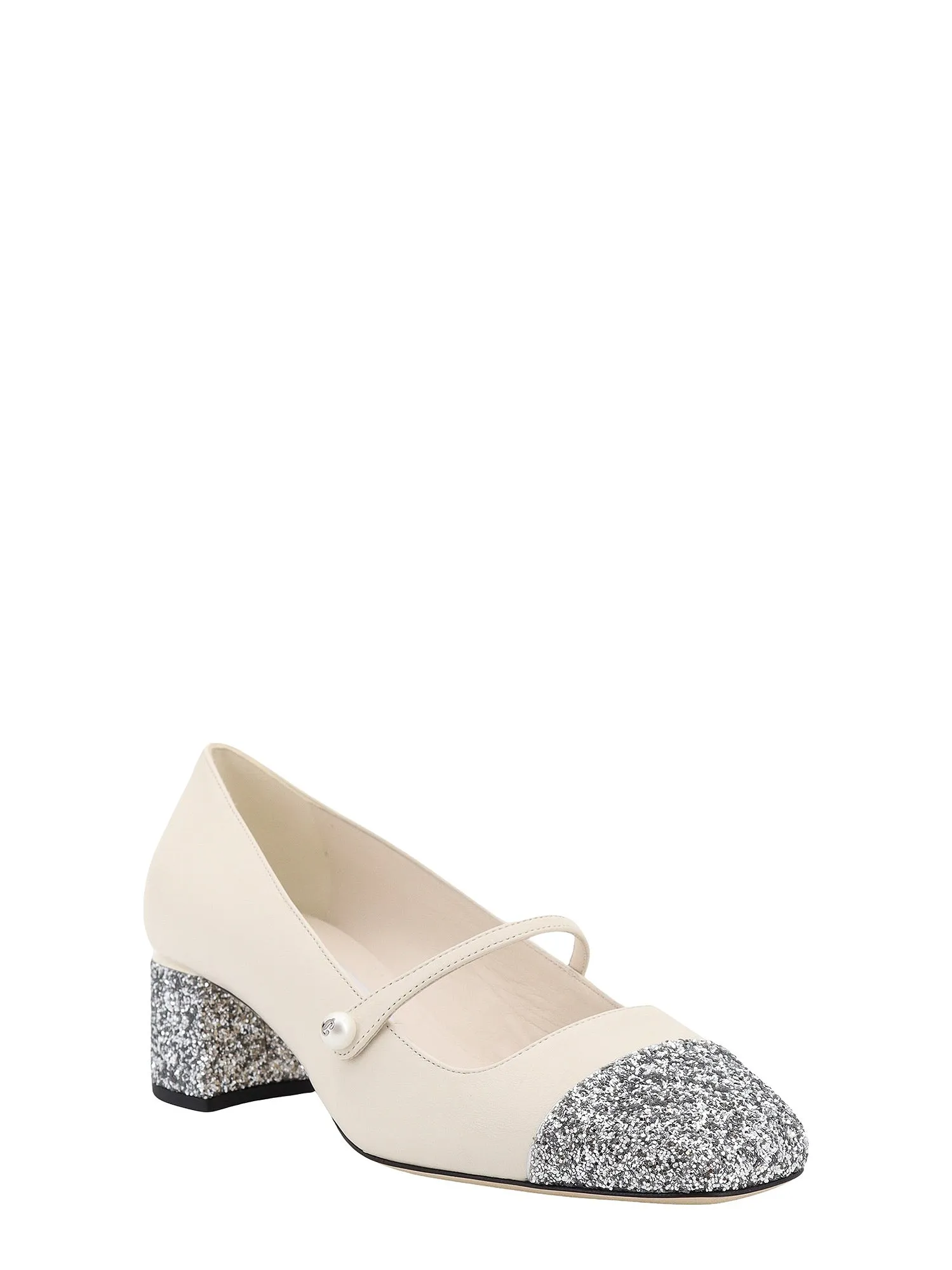 Leather DéColleté With Glitter Detail sold by Wanan Luxury product image thumbnail 2