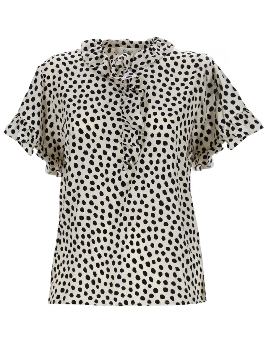 Top With Ruffles sold by Wanan Luxury