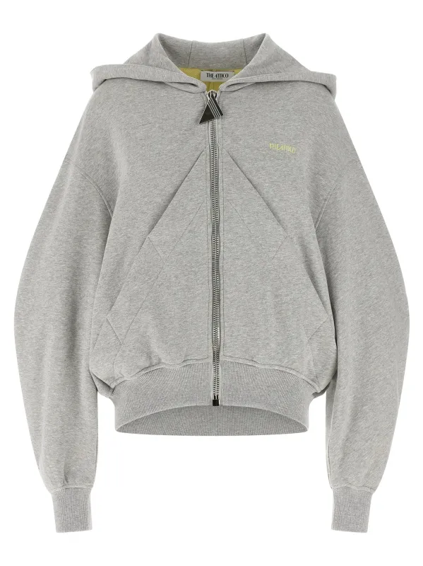 Logo Hoodie Sweatshirt Gray sold by Wanan Luxury