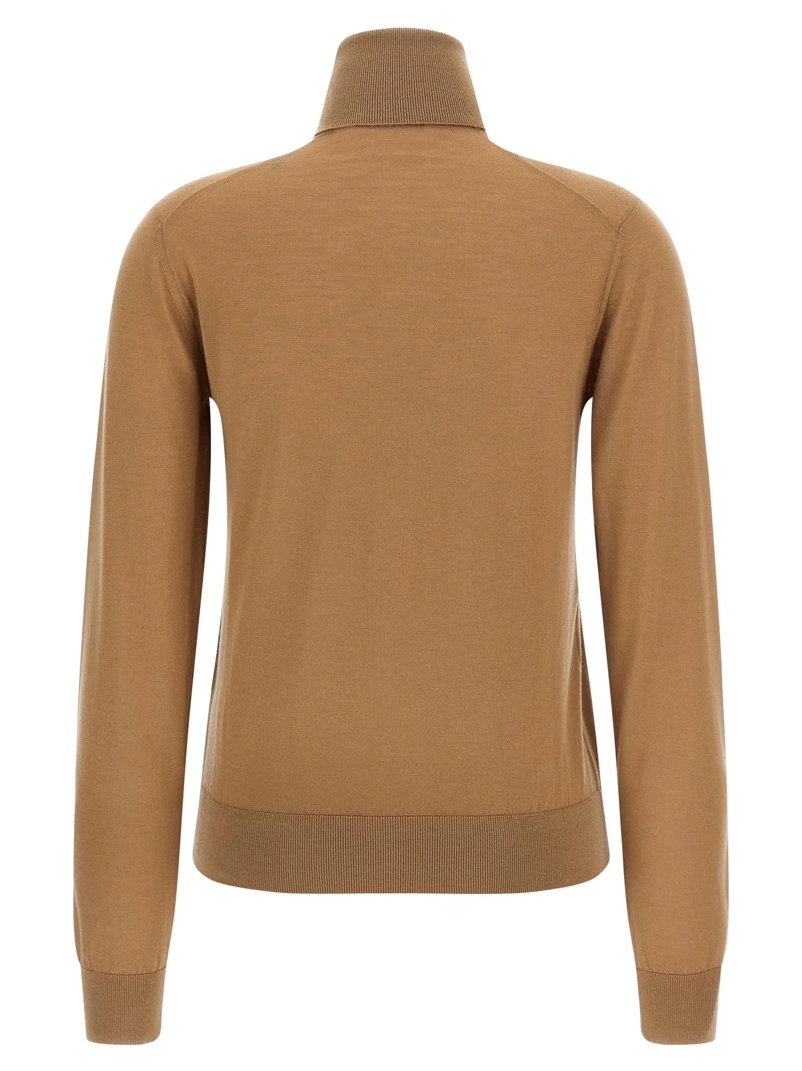 Cashmere Turtleneck Sweater Sweaters And Cardigans Beige sold by Wanan Luxury product image thumbnail 2