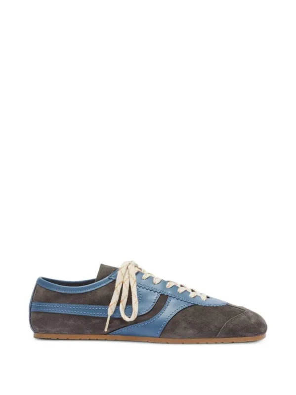 Suede Lace-Up Sneakers sold by Wanan Luxury