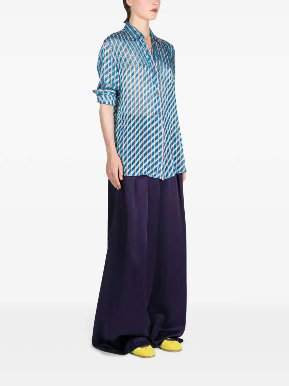 Striped Shirt sold by Wanan Luxury product image thumbnail 4