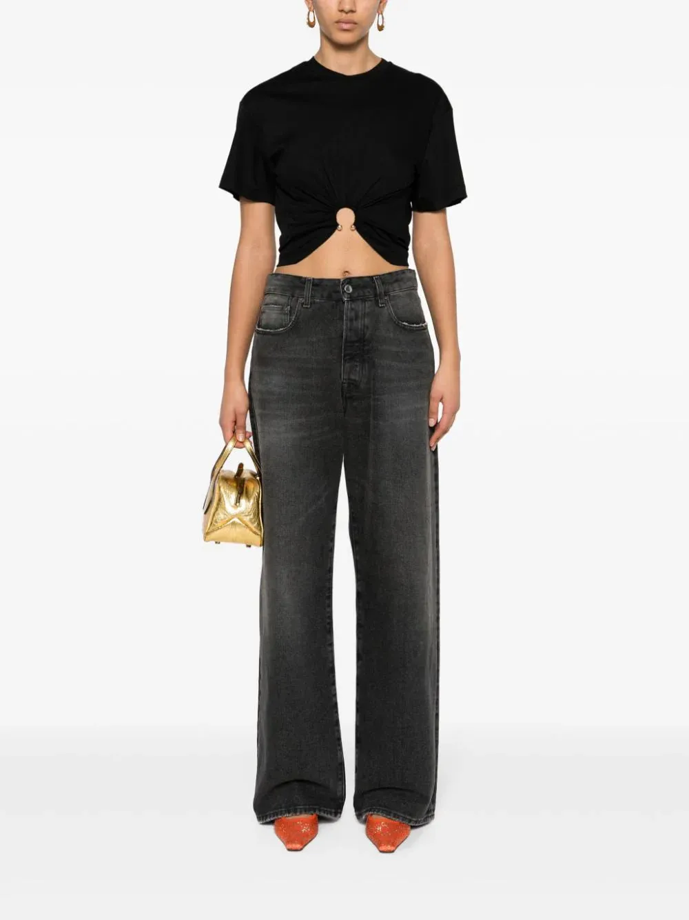T-Shirt With Decoration sold by Wanan Luxury product image thumbnail 2