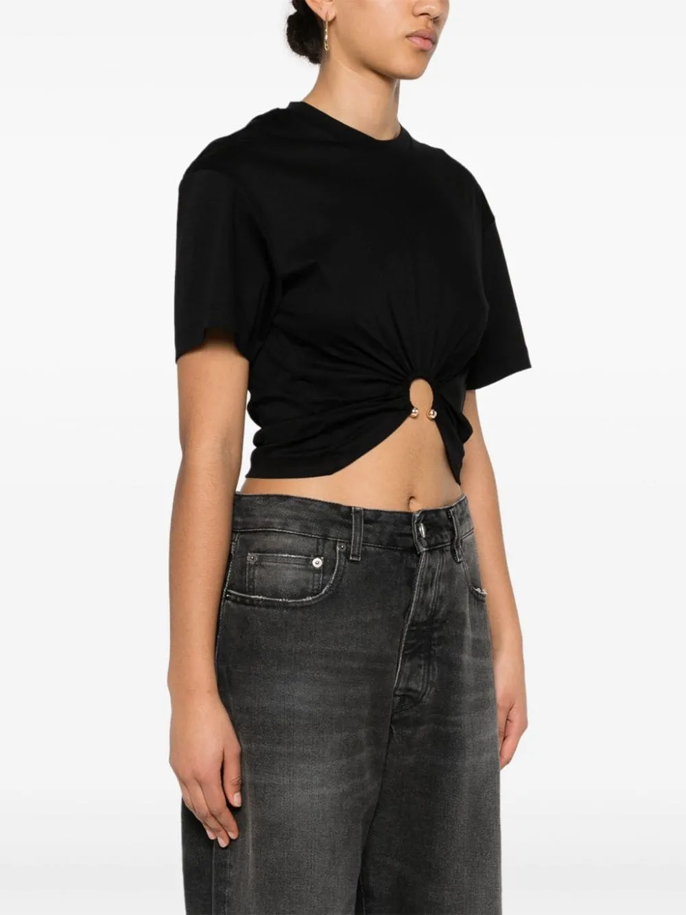 T-Shirt With Decoration sold by Wanan Luxury product image thumbnail 3