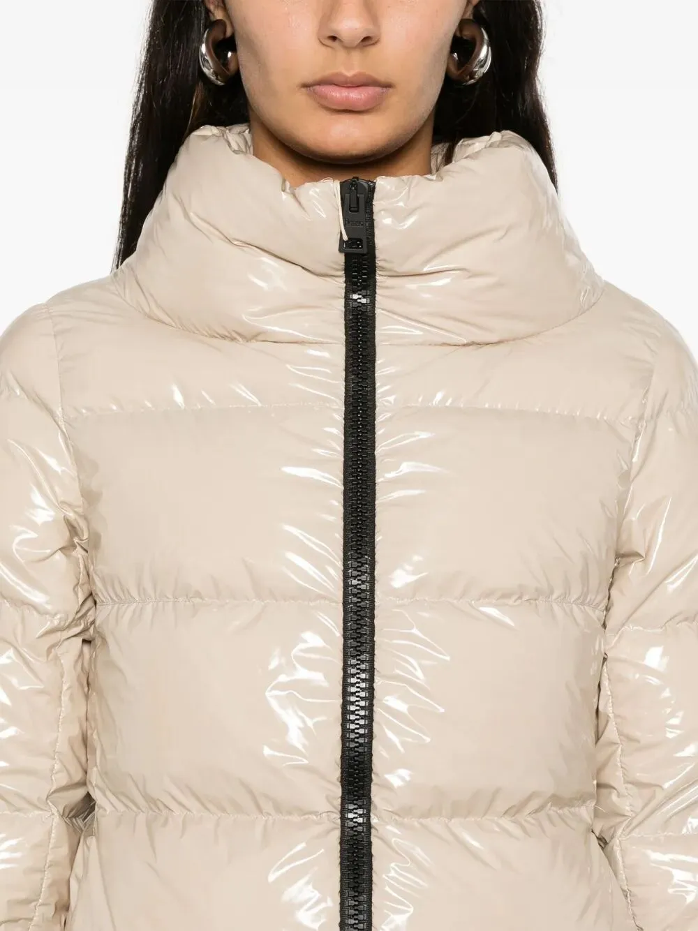 Glossy Finish Puffer Jacket sold by Wanan Luxury product image thumbnail 4