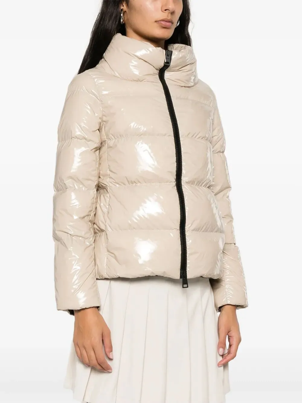 Glossy Finish Puffer Jacket sold by Wanan Luxury product image thumbnail 3