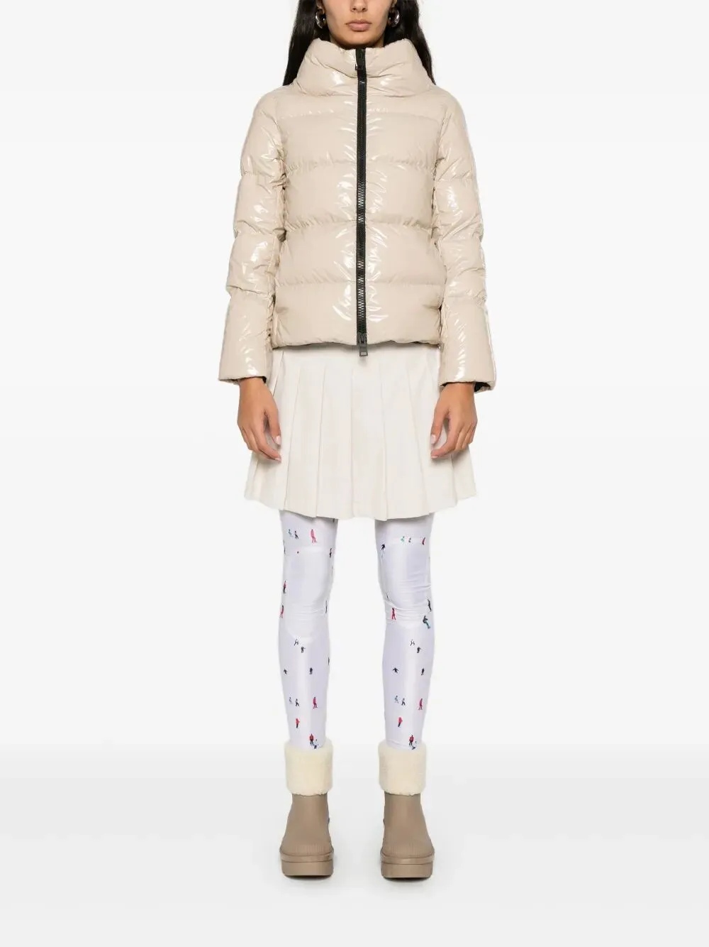 Glossy Finish Puffer Jacket sold by Wanan Luxury product image thumbnail 2