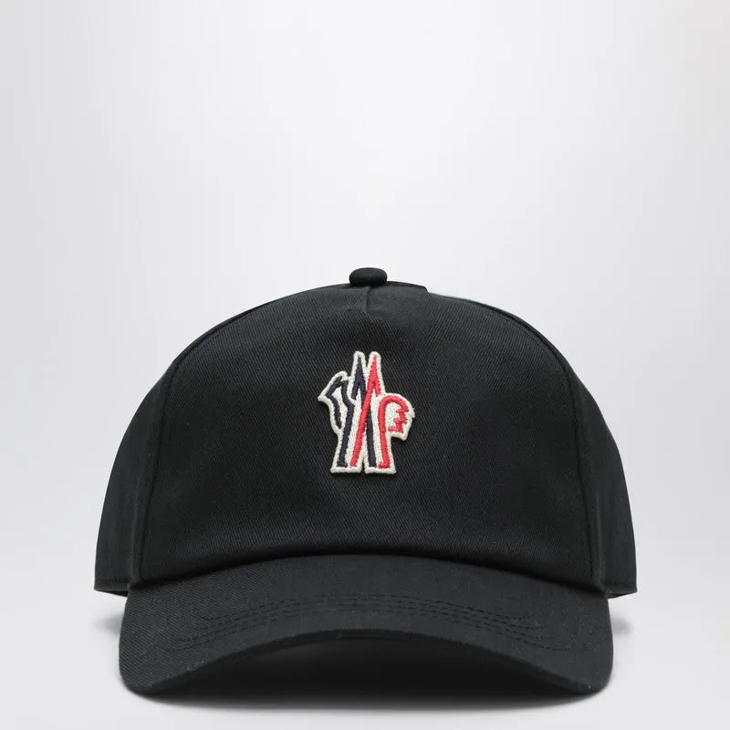 Black Baseball Cap With Logo Patch sold by Wanan Luxury