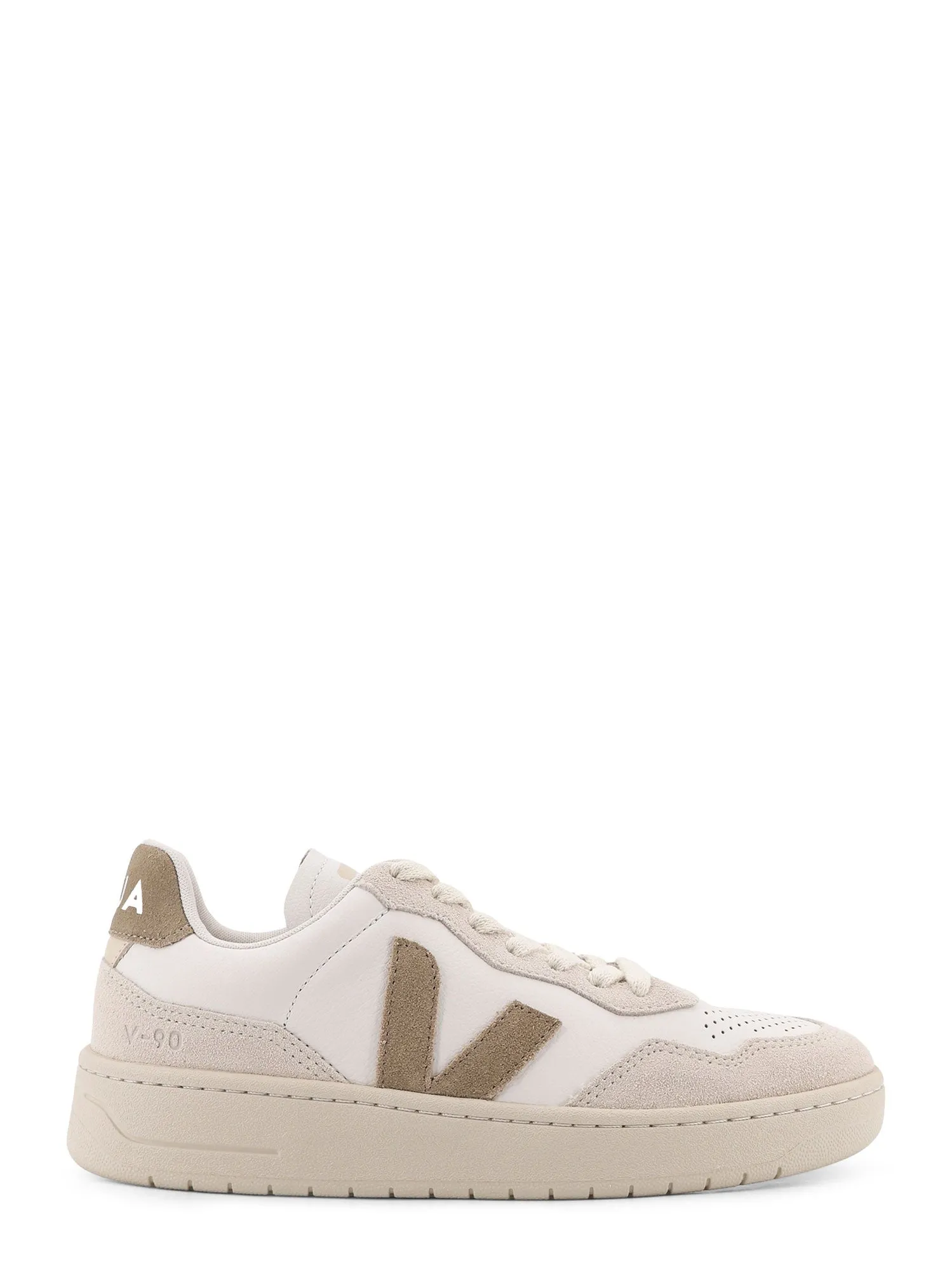V-90 Leather Sneakers With Suede Inserts sold by Wanan Luxury