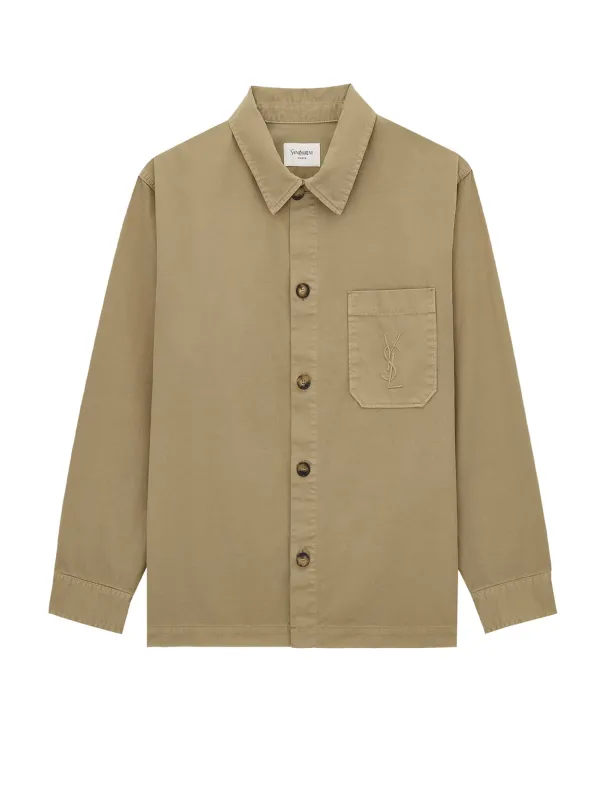 Cassandre Certified Cotton Overshirt sold by Wanan Luxury