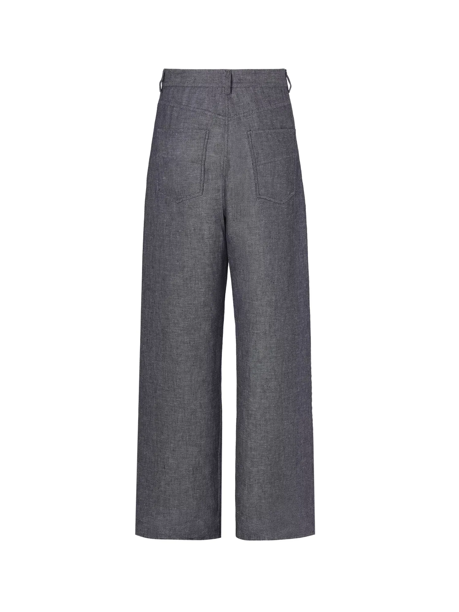 Relaxed Linen, Cotton And Silk Jeans sold by Wanan Luxury product image thumbnail 2