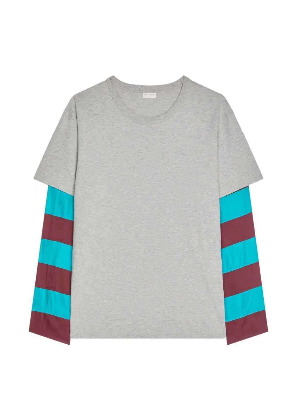 T-Shirt With Contrasting Sleeves sold by Wanan Luxury