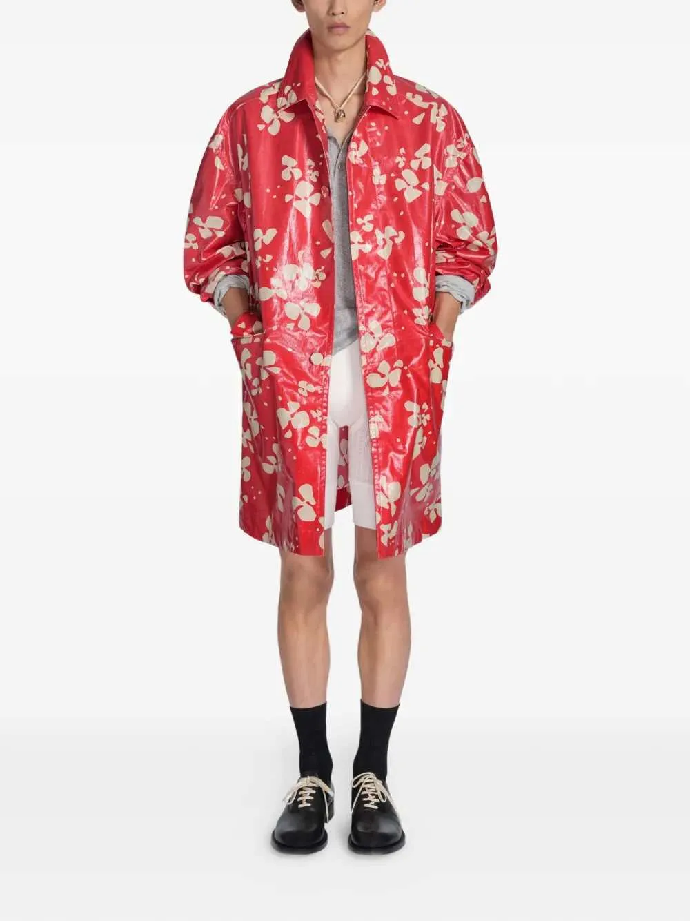 Printed Coat sold by Wanan Luxury product image thumbnail 2