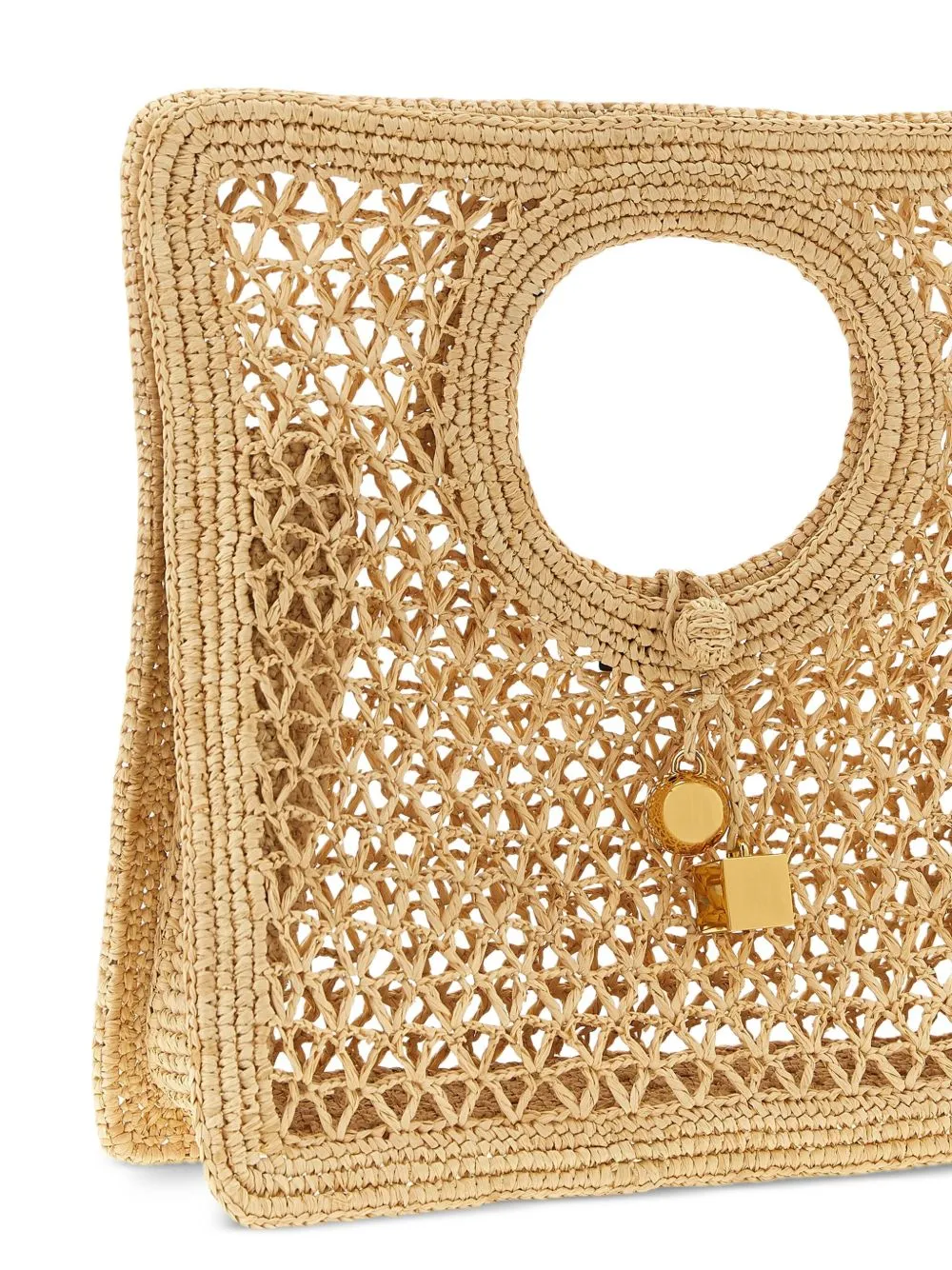 Le Petit Carre Spiaggia Rafia Handbag sold by Wanan Luxury product image thumbnail 3