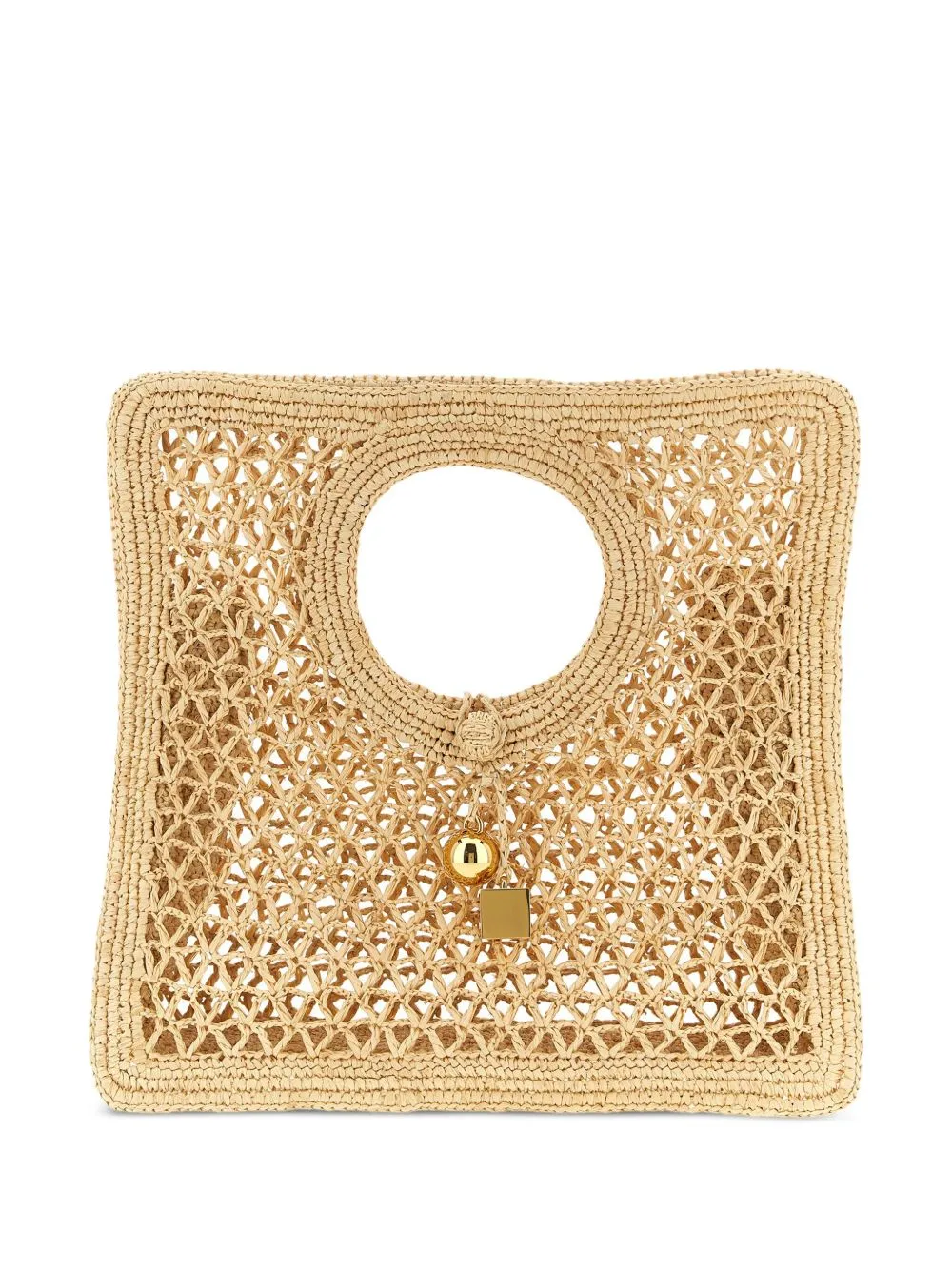 Le Petit Carre Spiaggia Rafia Handbag sold by Wanan Luxury