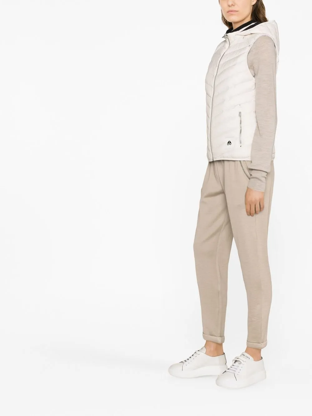 Cotton And Silk Blend Trousers sold by Wanan Luxury product image thumbnail 3