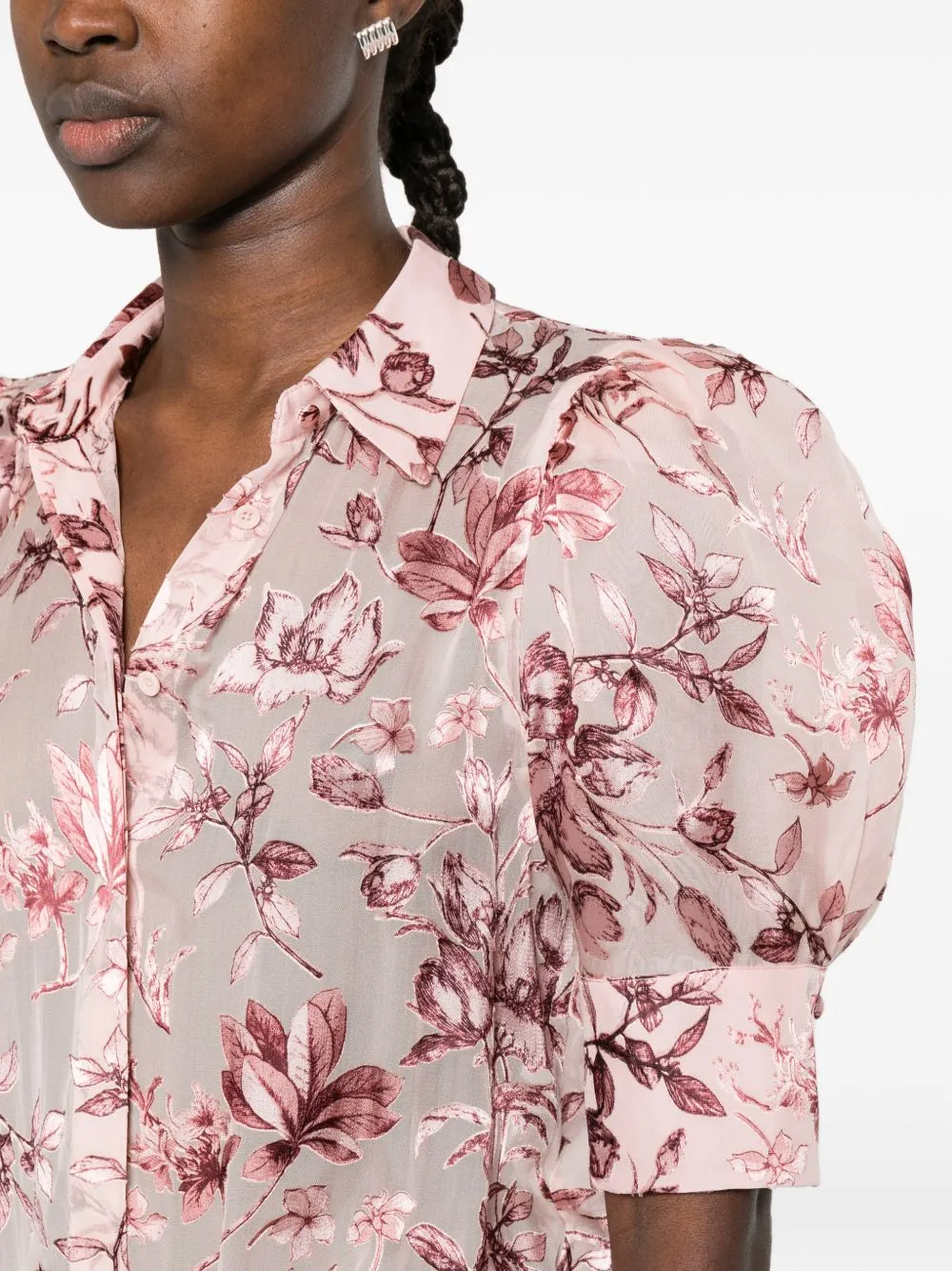 Printed Scrunched Top sold by Wanan Luxury product image thumbnail 2