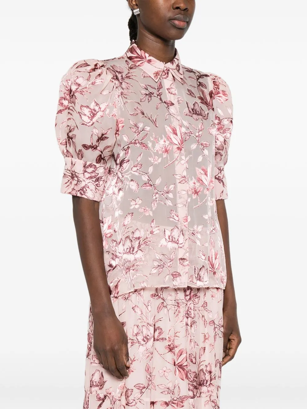 Printed Scrunched Top sold by Wanan Luxury product image thumbnail 4