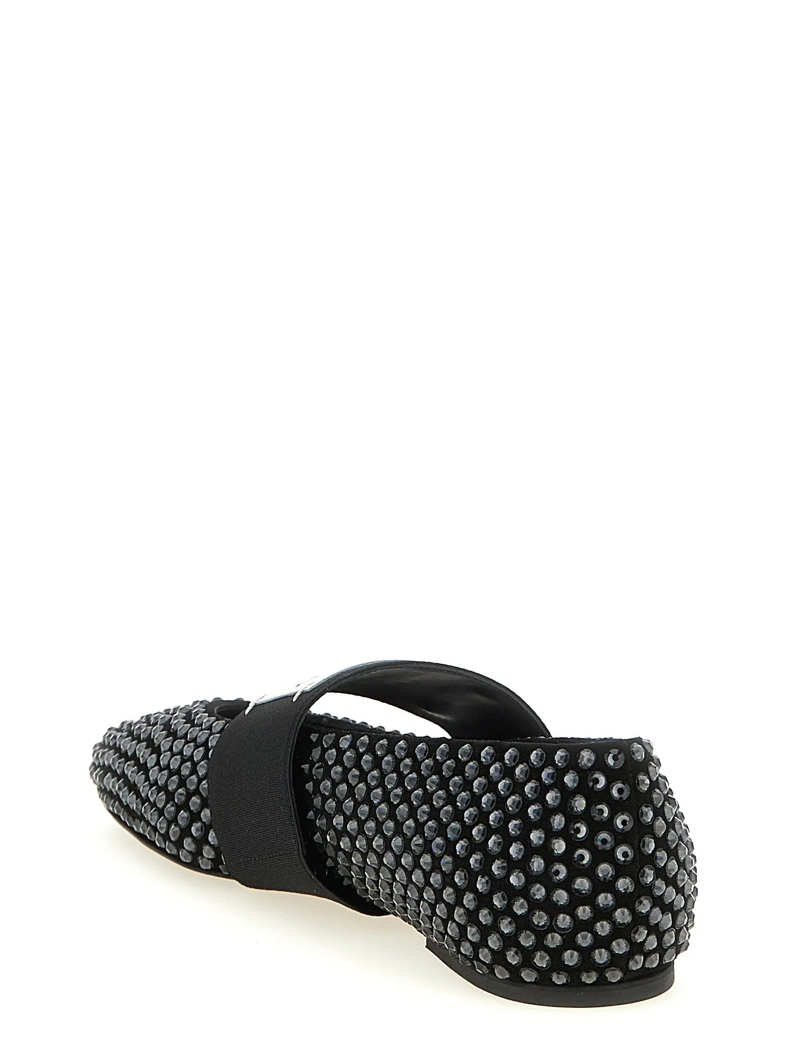 Sliced Square Flat Shoes Black sold by Wanan Luxury product image thumbnail 3