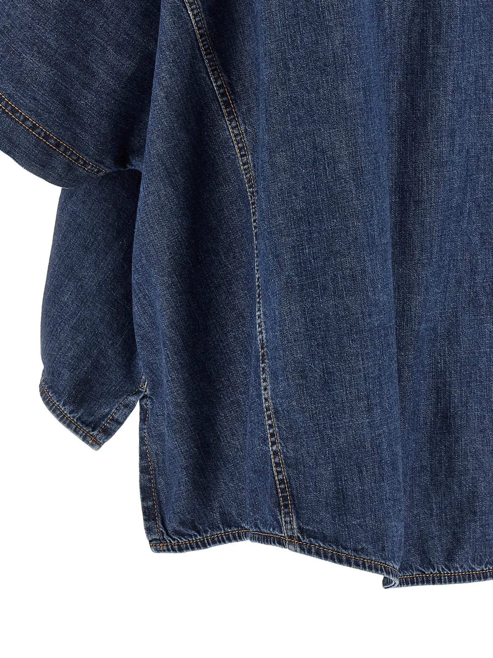 Shiny Pockets Shirt And Blouse Blue sold by Wanan Luxury product image thumbnail 4