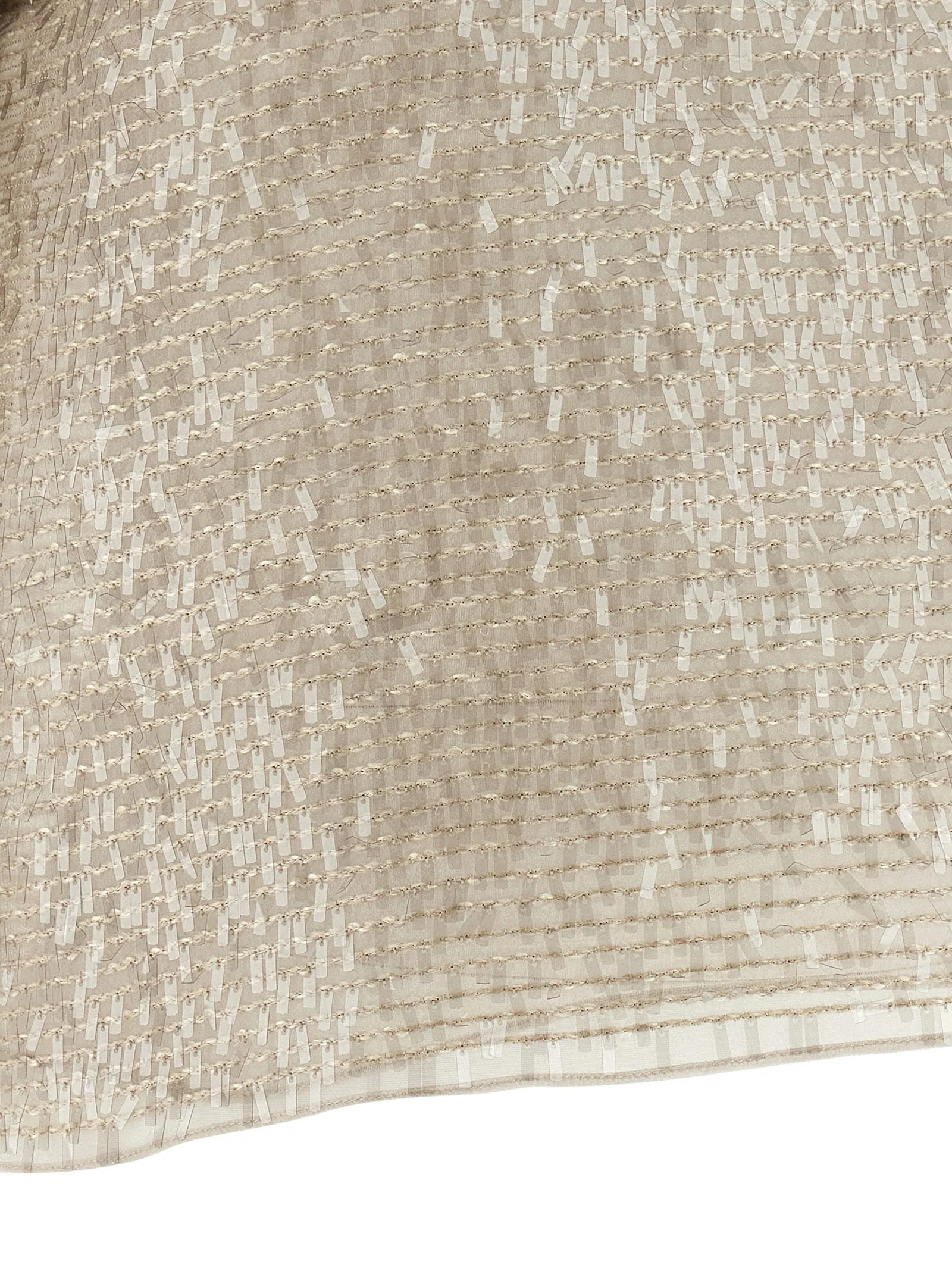 Dazzling Cascade Embroidery T-Shirt Beige sold by Wanan Luxury product image thumbnail 4