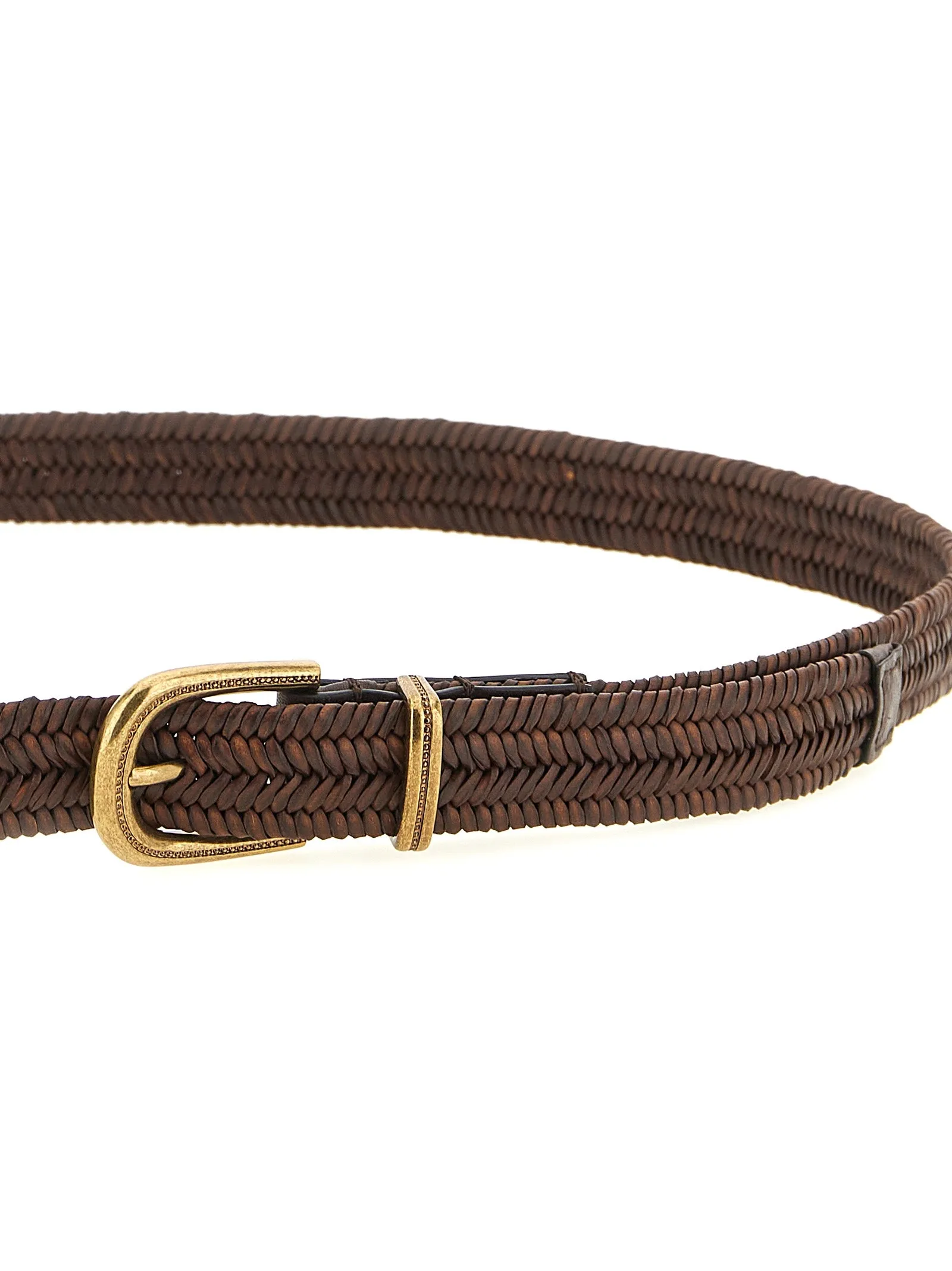 Jewel Buckle Belt Belts Brown sold by Wanan Luxury product image thumbnail 3