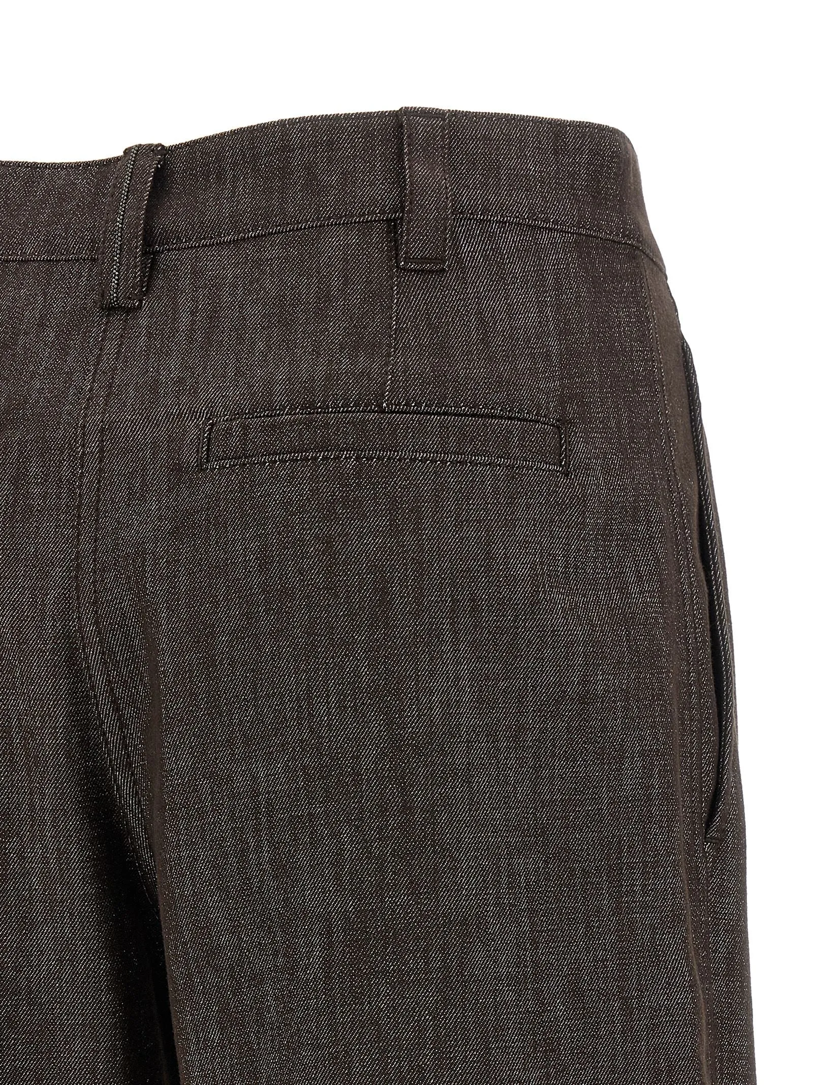 Loose Curved Jeans Brown sold by Wanan Luxury product image thumbnail 4