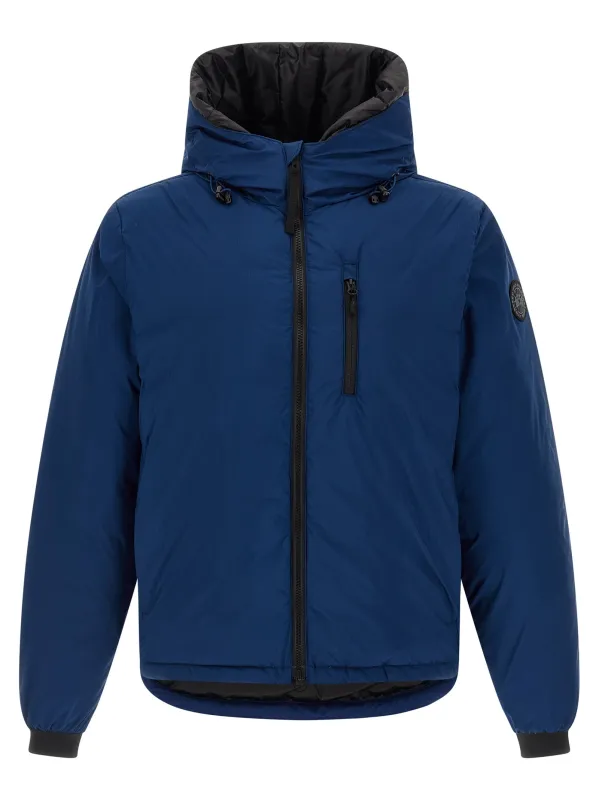 Lodge Puffer Jackets Blue made by Canada Goose