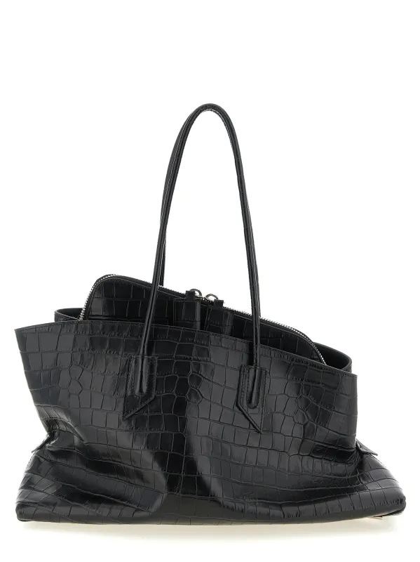 La Passeggiata Shoulder Bags Black sold by Wanan Luxury