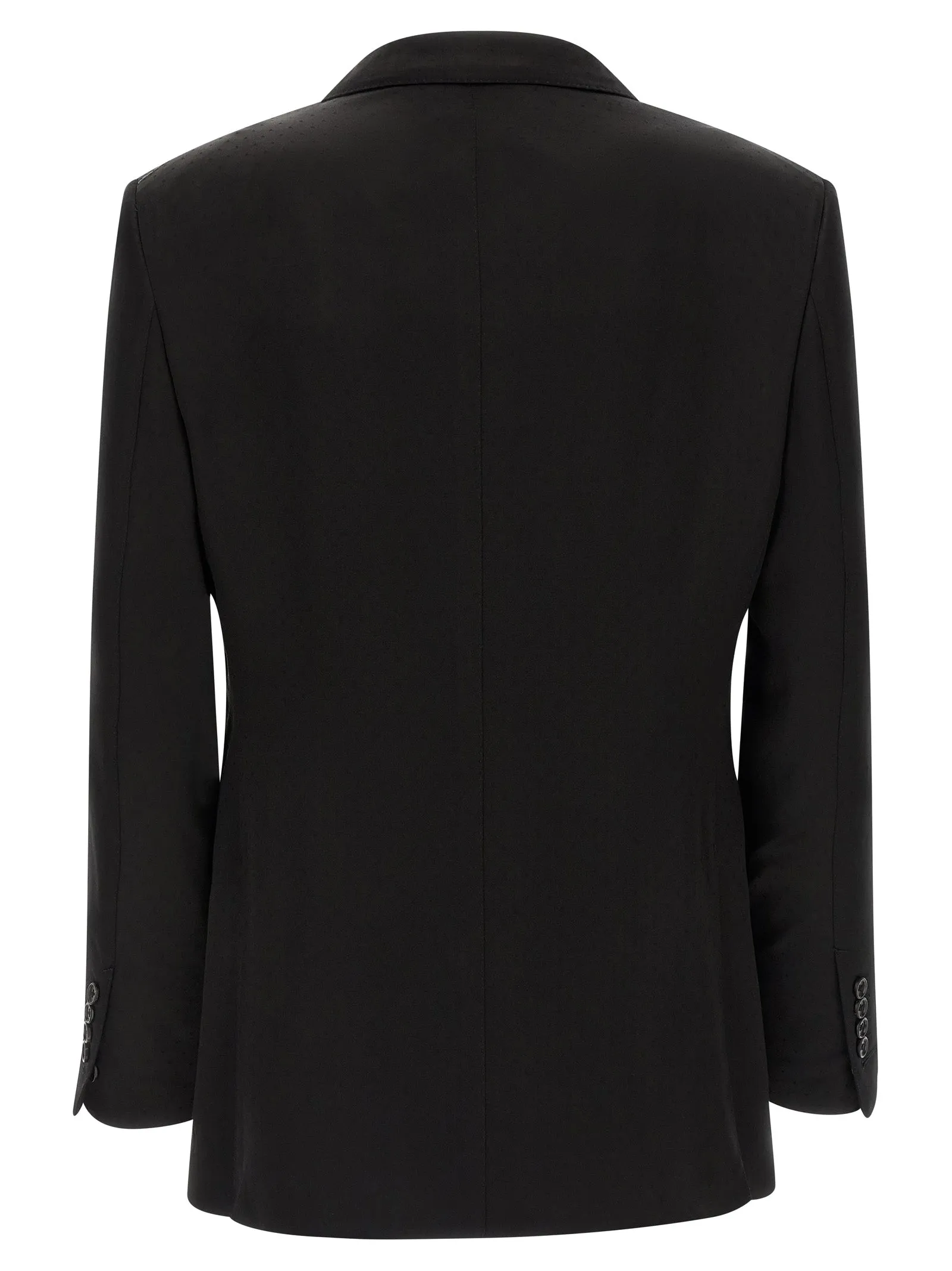Tone-On-Tone Polka Dot Blazer Black sold by Wanan Luxury product image thumbnail 2