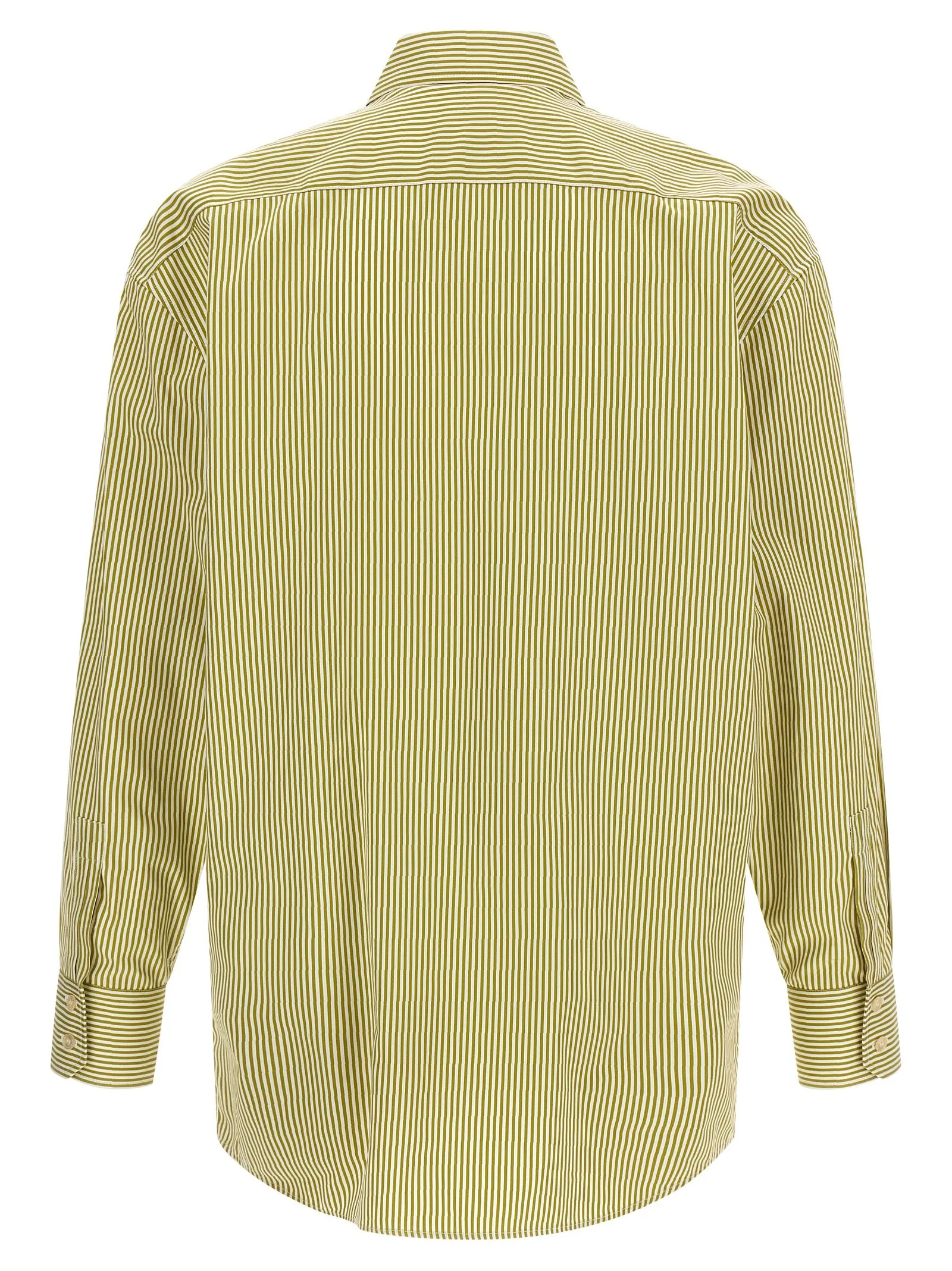 Striped Shirt Shirt And Blouse Green sold by Wanan Luxury product image thumbnail 2